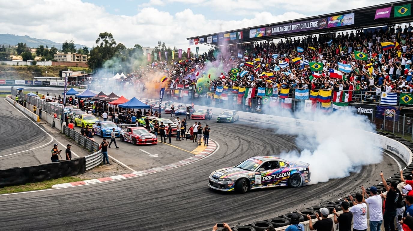 Calendario de Eventos Drift 2026 en Latinoamérica