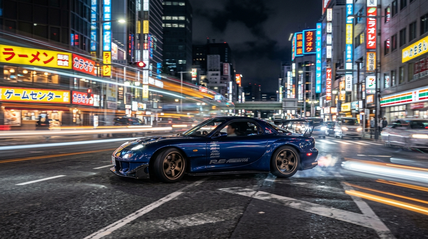 Barrido Nocturno (Light Trails)
