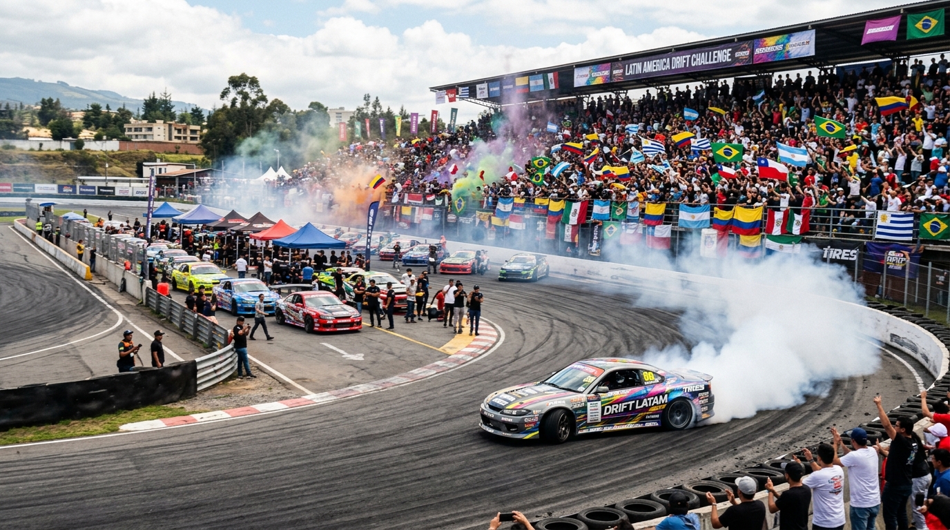 Calendario de Eventos Drift 2026 en Latinoamérica