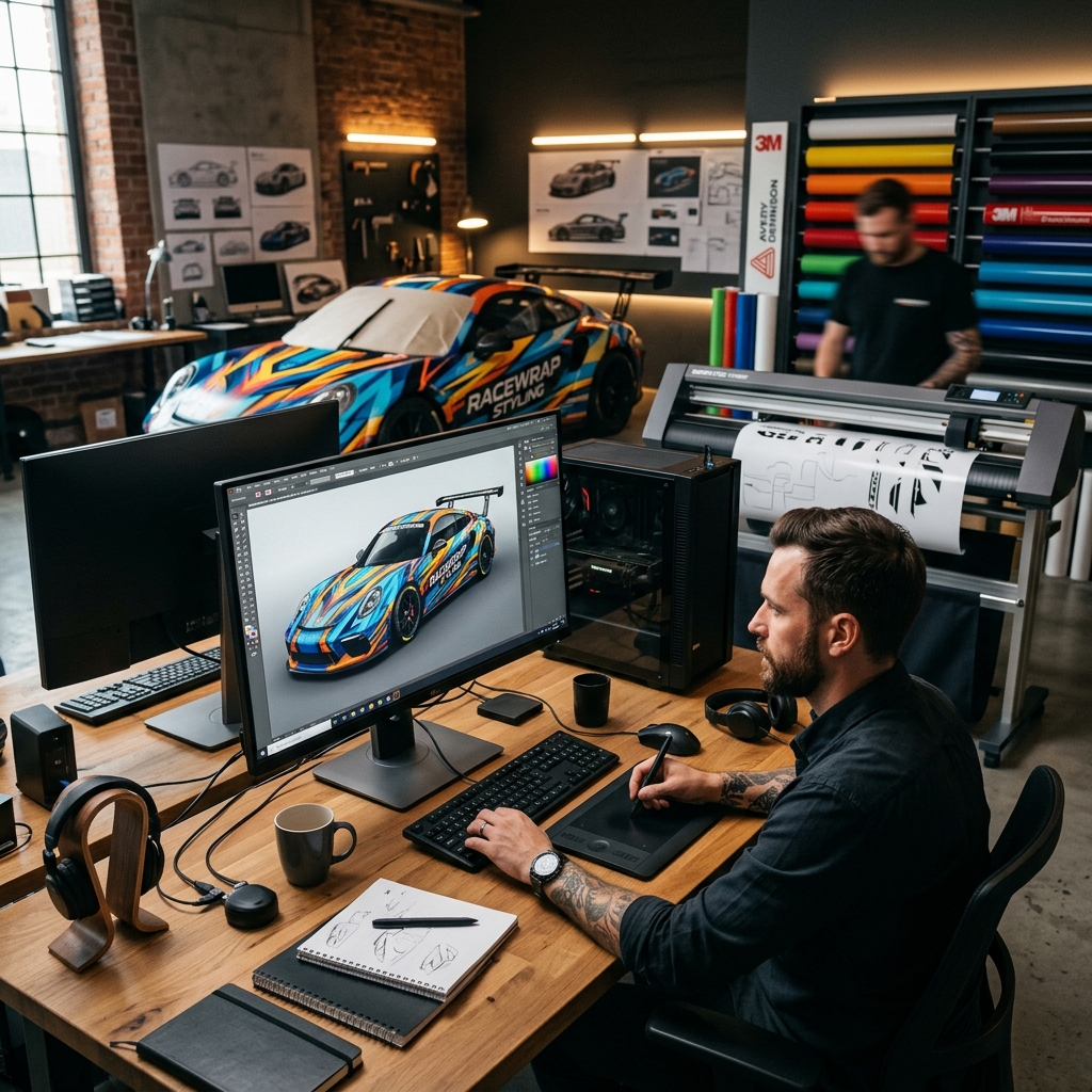 Diseño Gráfico Automotriz y Diseños de Liveries (Wrap Design)