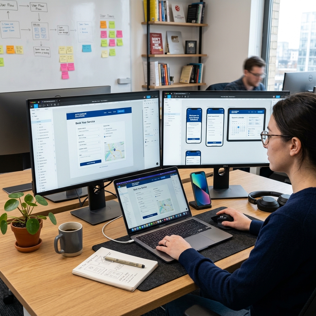 Diseño Web y Plataformas Digitales para Garajes y Creadores