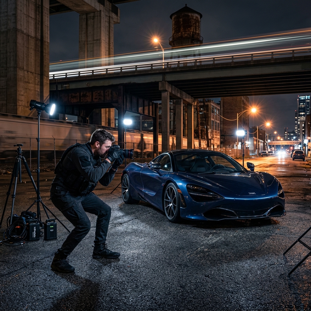 Fotografía Automotriz Profesional: El Portafolio Completo